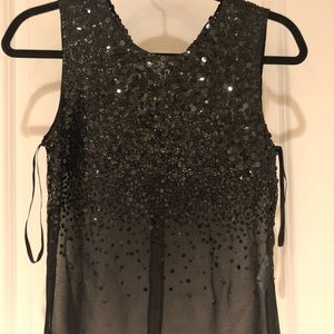 Don’t silk sequin crop top size P